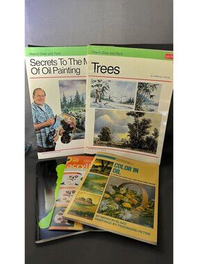 How To Draw & Paint Art Book Lot